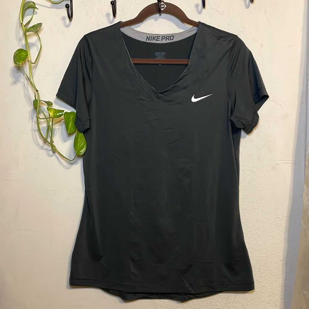 Dark gray Nike shirt